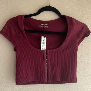 Brand new garage corset clasp style top